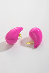 Big Size Water Drop Brass Earrings Earrings - Tophatter Daily Deals