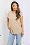 BOMBOM Center Street Sweet Crochet Detail Tulip Sleeve Top Beige Women's T-Shirts - Tophatter Daily Deals