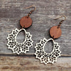 Geometric Cutout Dangle Earrings Earrings - Tophatter Daily Deals