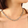 Chunky Chain Titanium Steel Necklace Necklaces - Tophatter Daily Deals