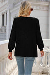 Round Neck Long Sleeve Top Women's T-Shirts - Tophatter Daily Deals