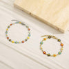Flower & Cross Stainless Steel Bracelet Bracelets - Tophatter Daily Deals