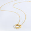 Heart Inlaid Zircon Spring Ring Closure Necklace Necklaces - Tophatter Daily Deals