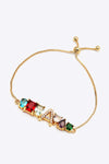 A to J Zircon Bracelet Bracelets - Tophatter Daily Deals