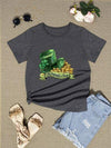 ST. PATRICK'S DAY Round Neck T-Shirt Women's T-Shirts - Tophatter Daily Deals