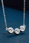 Find Your Center Moissanite Necklace Moissanite - Tophatter Daily Deals