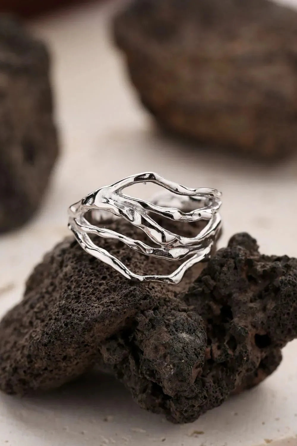 Cutout Open Ring Rings - Tophatter Daily Deals