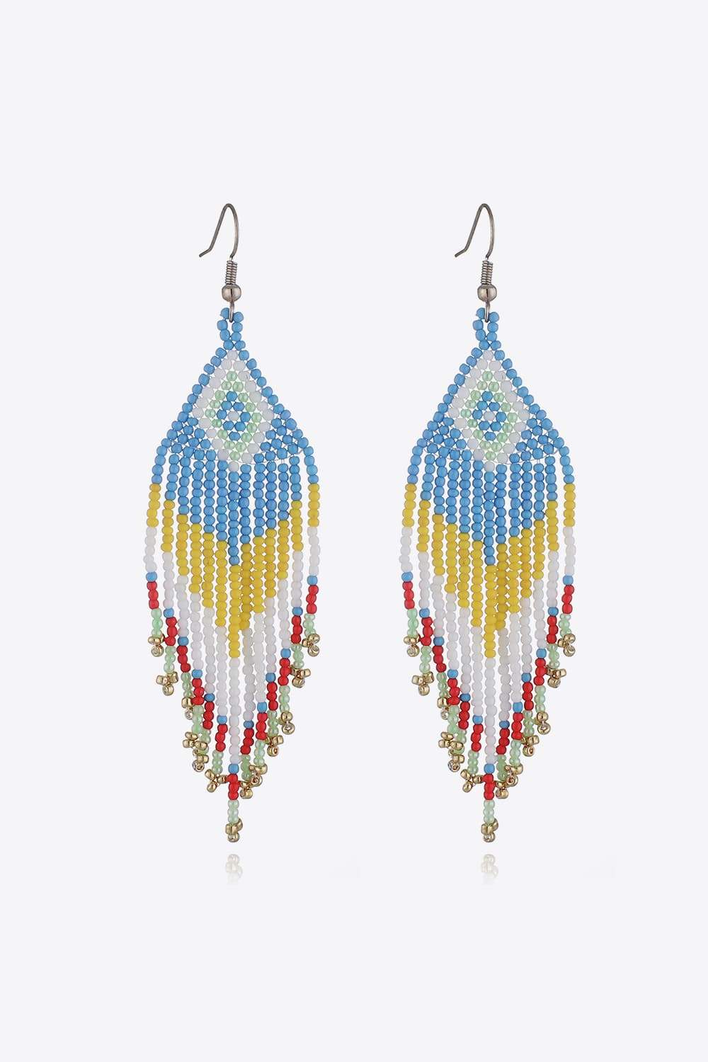 Beaded Dangle Earrings Style J One Size Earrings - Tophatter Daily Deals