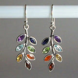 Leaf Shape Alloy Earrings Earrings - Tophatter Daily Deals