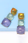 Resin Dangle Earrings Earrings - Tophatter Daily Deals
