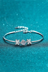 Adored Happy State of Mind 1 Carat Moissanite Bracelet Moissanite - Tophatter Daily Deals