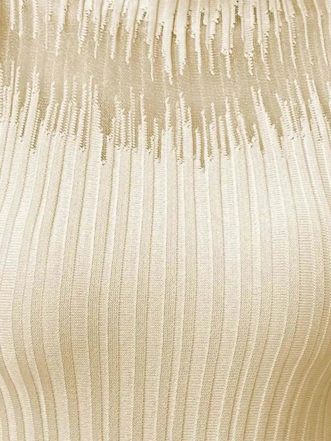 Mock Neck Ribbed Knit Tank Blouses - Tophatter Daily Deals