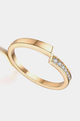 Moissanite 925 Sterling Silver Ring Moissanite - Tophatter Daily Deals