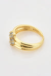 Zircon 925 Sterling Silver Open Ring Rings - Tophatter Daily Deals