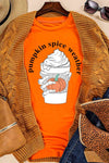 PUMPKIN SPICE WEATHER Graphic T-Shirt Women's T-Shirts - Tophatter Daily Deals