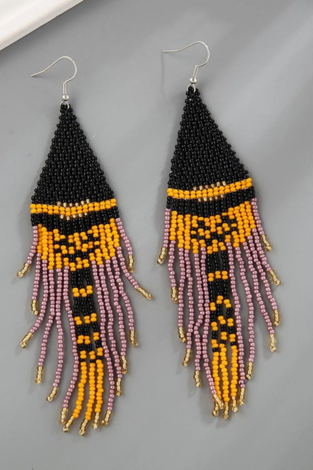 Beaded Dangle Earrings Style A One Size Earrings - Tophatter Daily Deals