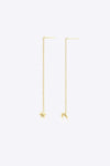 Star and Moon Inlaid Zircon Mismatched Earrings Gold One Size Earrings - Tophatter Daily Deals
