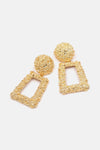 Geometrical Shape Zinc Alloy Dangle Earrings Earrings - Tophatter Daily Deals