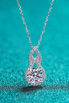 1 Carat Moissanite Pendant Necklace Moissanite - Tophatter Daily Deals