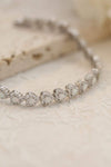 925 Sterling Silver Opal Heart Bracelet Opal - Tophatter Daily Deals