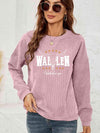 THE HELL I WON'T Graphic Sweatshirt Dusty Pink - Tophatter Daily Deals