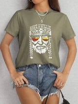 HAVE A WILLIE NICE DAY Round Neck T-Shirt Women's T-Shirts - Tophatter Daily Deals