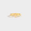 Zircon 925 Sterling Silver Cross Ring Gold Rings - Tophatter Daily Deals