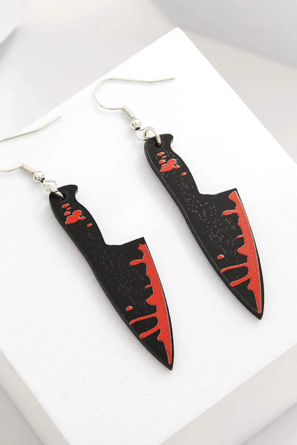 Bloody Horror Drop Earrings Earrings - Tophatter Daily Deals
