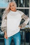 Leopard Round Neck Dropped Shoulder T-Shirt Women's T-Shirts - Tophatter Daily Deals