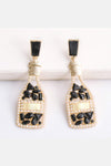 Wine Shape Zinc Alloy Acrylic Dangle Earrings Earrings - Tophatter Daily Deals