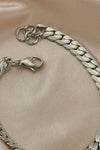 Stainless Steel Curb Chain Bracelet Bracelets - Tophatter Daily Deals