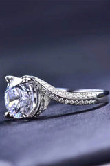 Keep Your Eyes On Me 3 Carat Moissanite Ring Moissanite - Tophatter Daily Deals