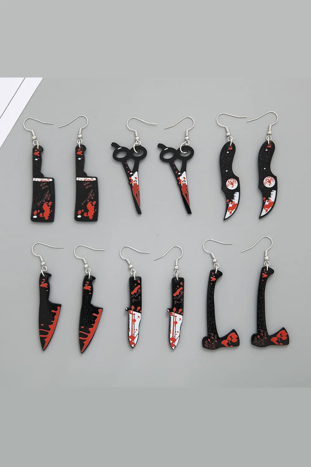 Bloody Horror Drop Earrings Earrings - Tophatter Daily Deals