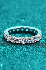 Charmed Moissanite Ring Moissanite - Tophatter Daily Deals