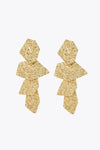 18K Gold-Plated Irregular Earrings Earrings - Tophatter Daily Deals