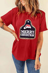 MERRY CHRISTMAS Graphic T-Shirt Women's T-Shirts - Tophatter Daily Deals