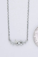 Adored Get A Move On Moissanite Pendant Chain Necklace Moissanite - Tophatter Daily Deals