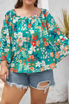 Plus Size Floral Off-Shoulder Blouse Floral Blouses - Tophatter Daily Deals