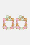 Geometrical Shape Zinc Alloy Dangle Earrings Multicolor One Size Earrings - Tophatter Daily Deals