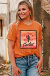 Go Climb A Cactus Slogan Graphic Tee Shirt Women's T-Shirts - Tophatter Daily Deals