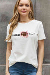 Simply Love Full Size FOOTBALL MAMA Graphic Cotton Tee Women's T-Shirts - Tophatter Daily Deals