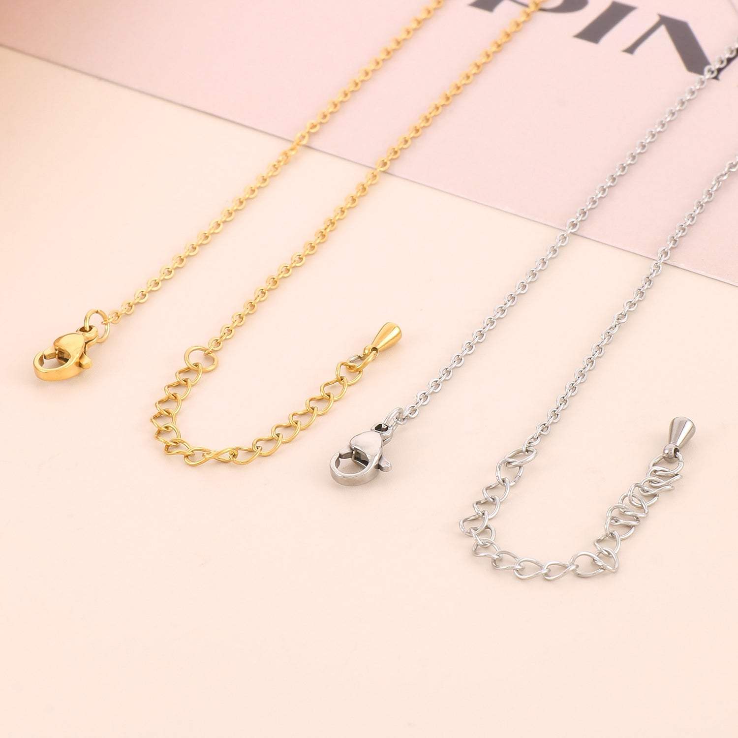 Pendant Rhinestone Stainless Steel Necklace Necklaces - Tophatter Daily Deals