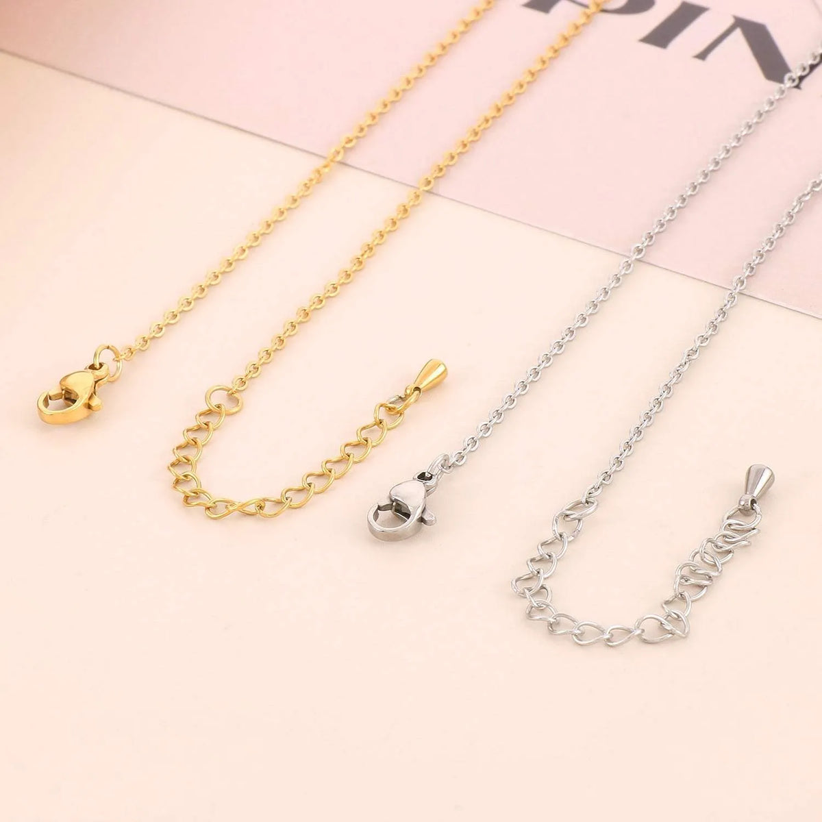 Pendant Rhinestone Stainless Steel Necklace Necklaces - Tophatter Daily Deals