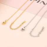 Pendant Rhinestone Stainless Steel Necklace Necklaces - Tophatter Daily Deals