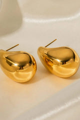 18K Gold-Plated Copper Earrings Earrings - Tophatter Daily Deals