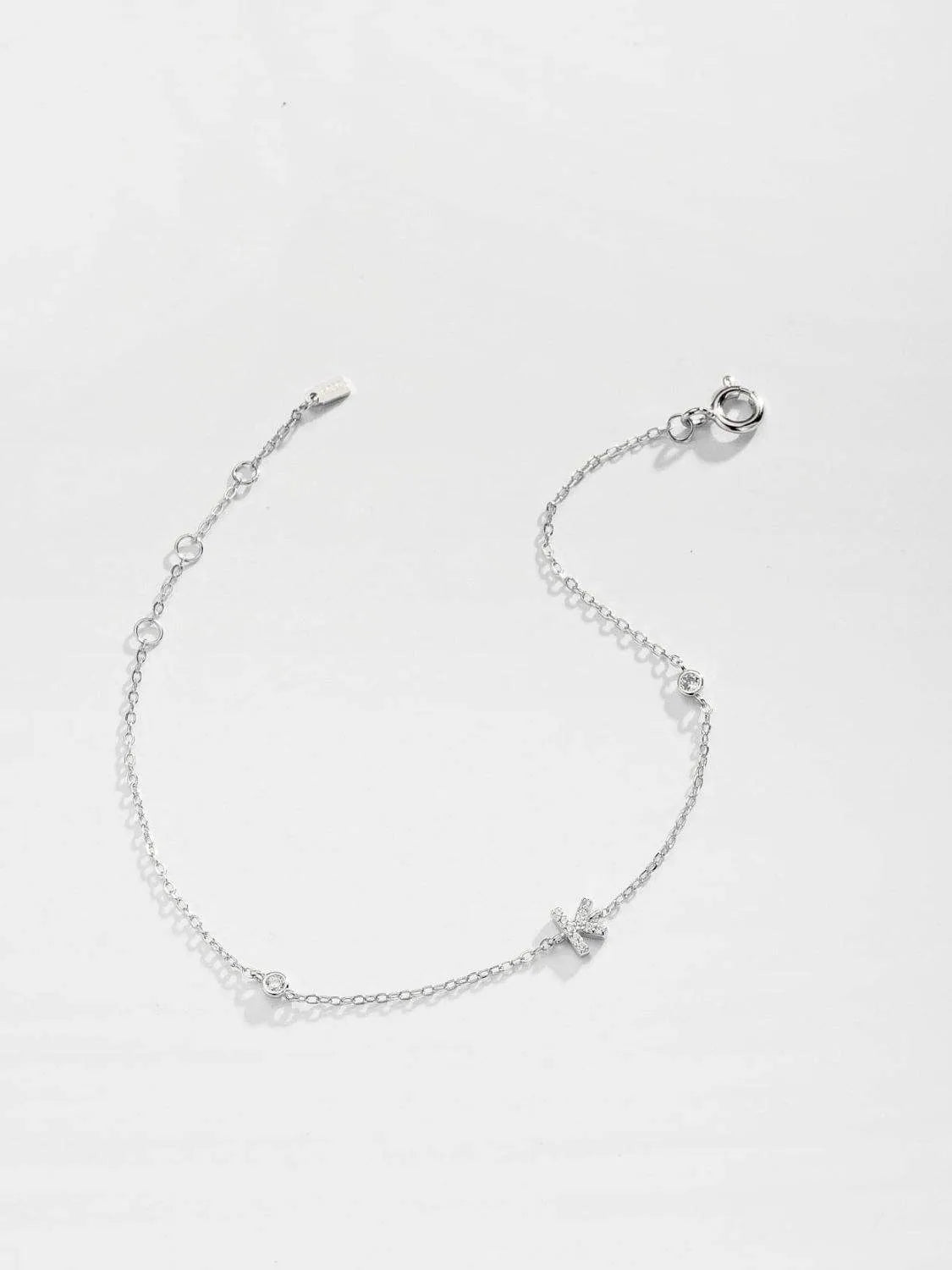 G To K Zircon 925 Sterling Silver Bracelet Bracelets - Tophatter Daily Deals