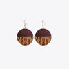 Round Drop Earrings Earrings - Tophatter Daily Deals