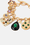 Multi Charm Resin Bracelet Bracelets - Tophatter Daily Deals