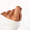 Cross Inlaid Zircon 925 Sterling Silver Ring Rings - Tophatter Daily Deals