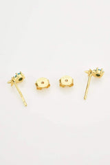 Zircon Star Stud Earrings Earrings - Tophatter Daily Deals
